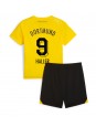 Billige Borussia Dortmund Sebastien Haller #9 Hjemmedraktsett Barn 2023-24 Kortermet (+ Korte bukser)